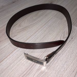 VERSACE Leather belt (medium  31” - 35” - 40”)